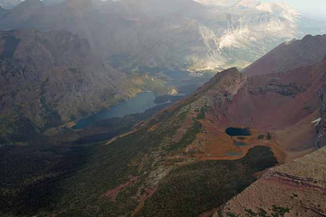 from the heli